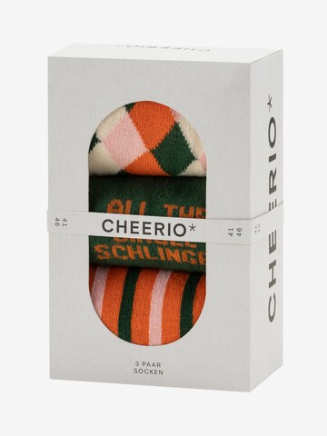 Chaussettes 'JINGLE SCHLINGLES' CHEERIO* en mélange de couleurs