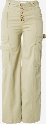 Pantalon cargo Warehouse en vert : devant