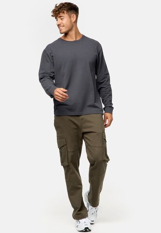 INDICODE JEANS Shirt in Grey