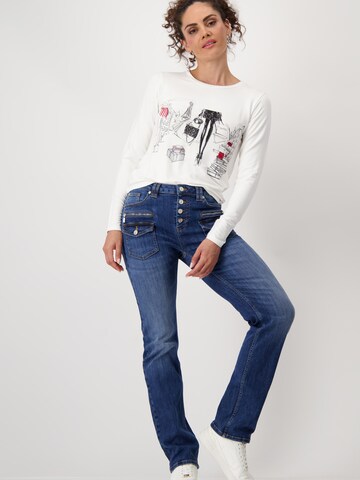 T-shirt monari en blanc