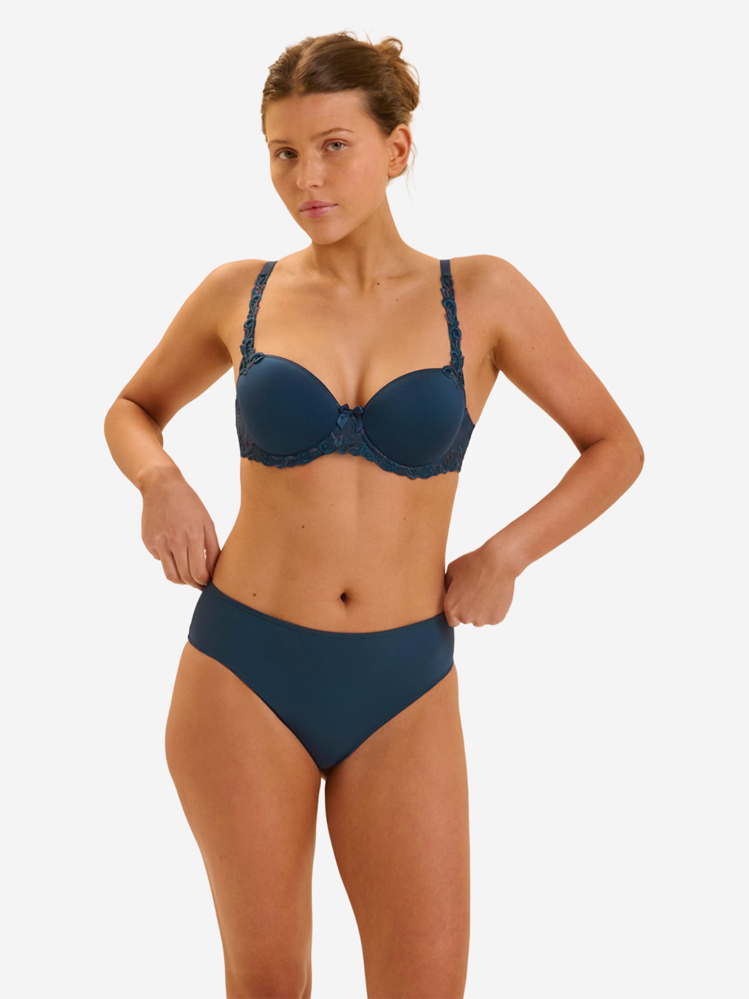 Simone Perele Bra 'Andora' in Green: front