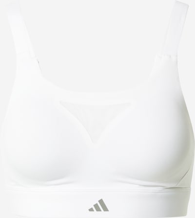 Reggiseno sportivo 'Tailored Impact High-Support' ADIDAS PERFORMANCE di colore grigio / bianco, Visualizzazione prodotti