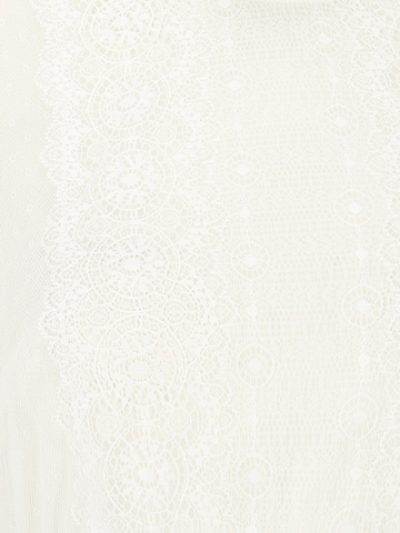 MARJO Trachten-pusero 'Gustina' värissä valkoinen