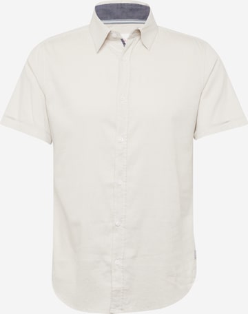 s.Oliver Slim fit Overhemd in Beige: voorkant