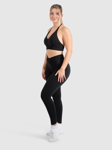Smilodox Slimfit Leggings ' Silvia ' in Schwarz