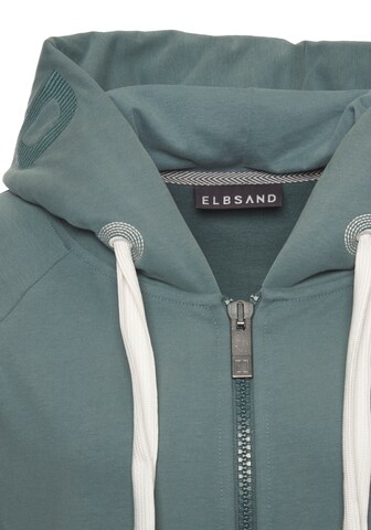 Elbsand Sweatjacke in Grün