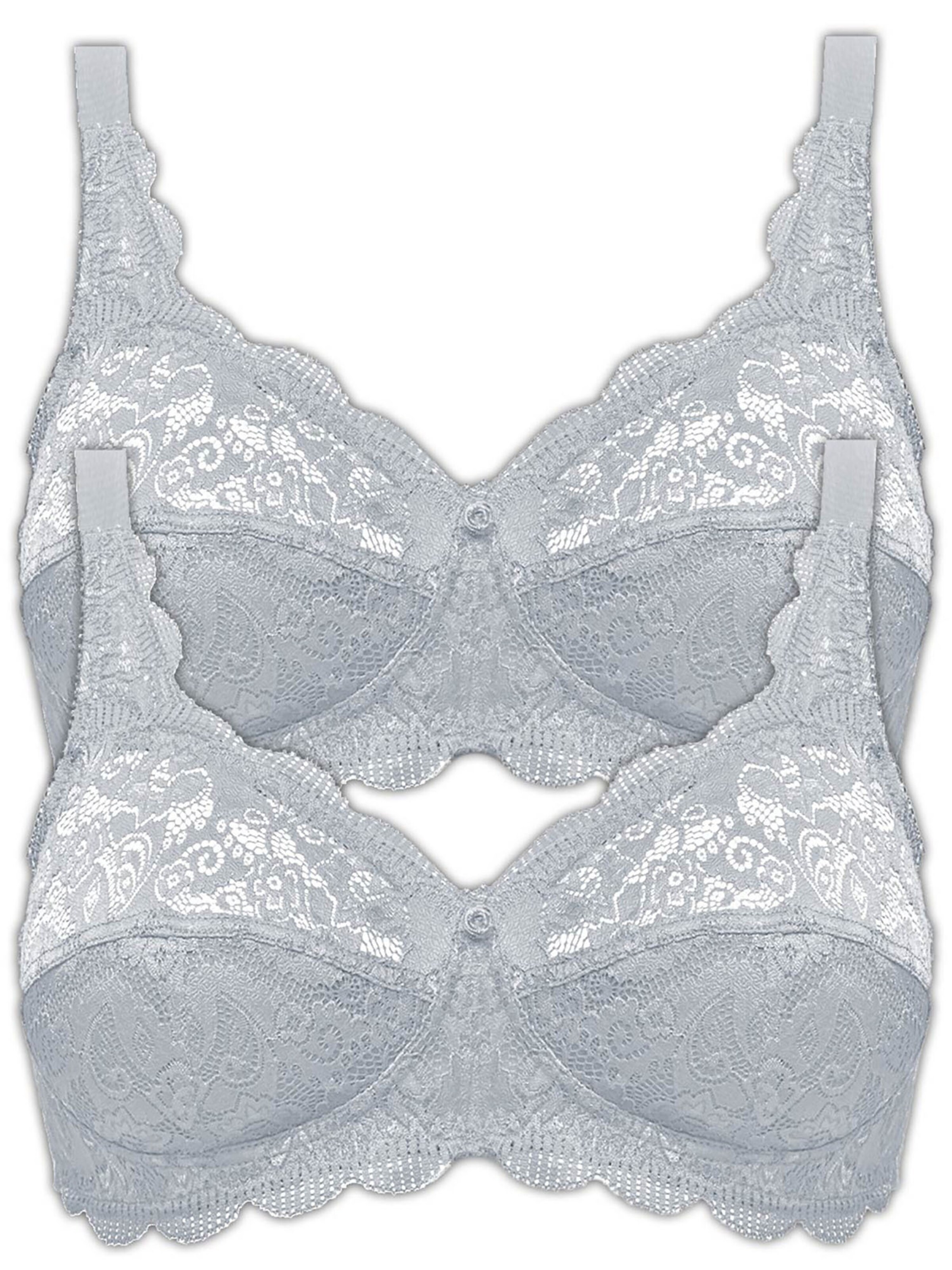 SUSA Bra 'Latina' in Grey: front