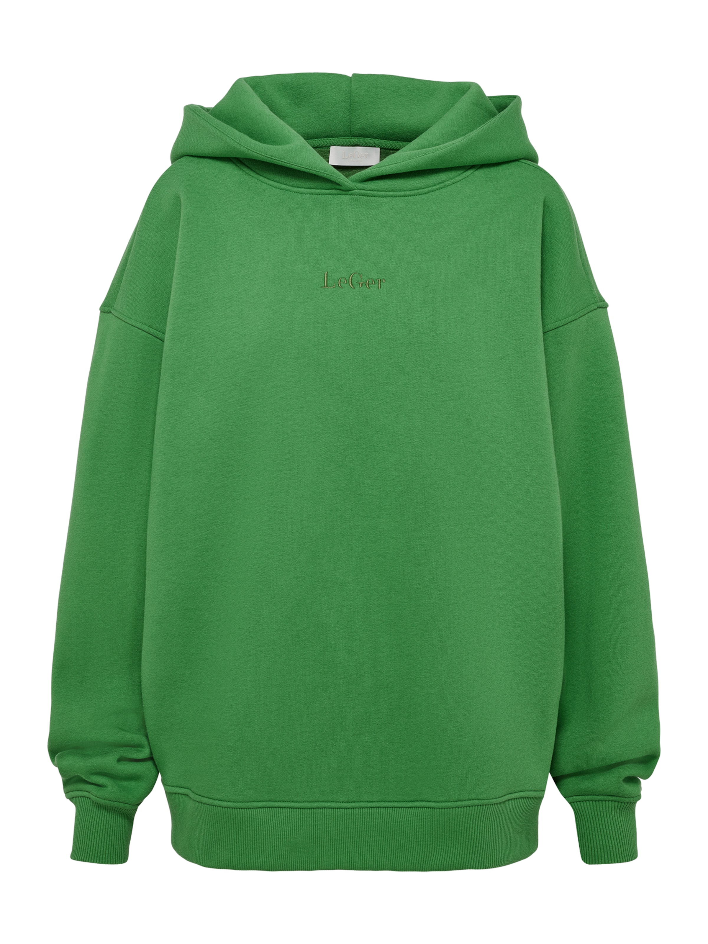 LeGer by Lena Gercke Суичър 'Abby' в зелено: отпред