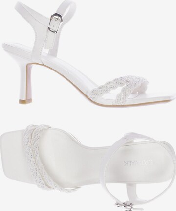 CATWALK Sandals & High-Heeled Sandals in 39 in White: front