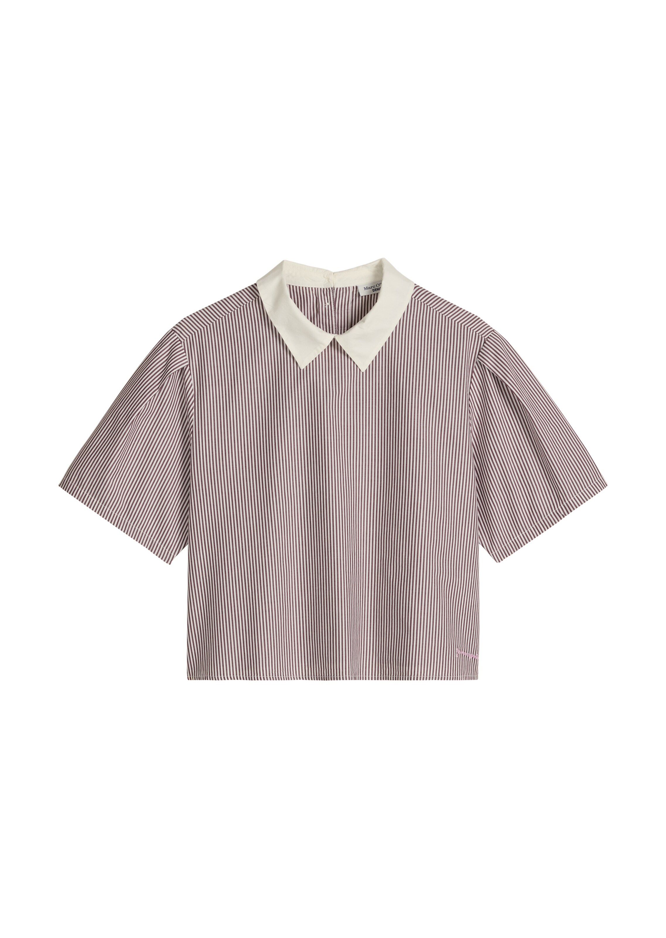 Marc O'Polo DENIM Blouse in Red: front