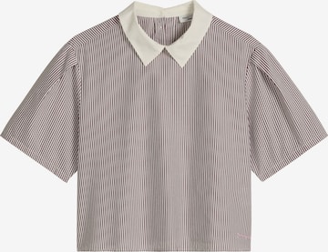 Marc O'Polo DENIM Blouse in Red: front