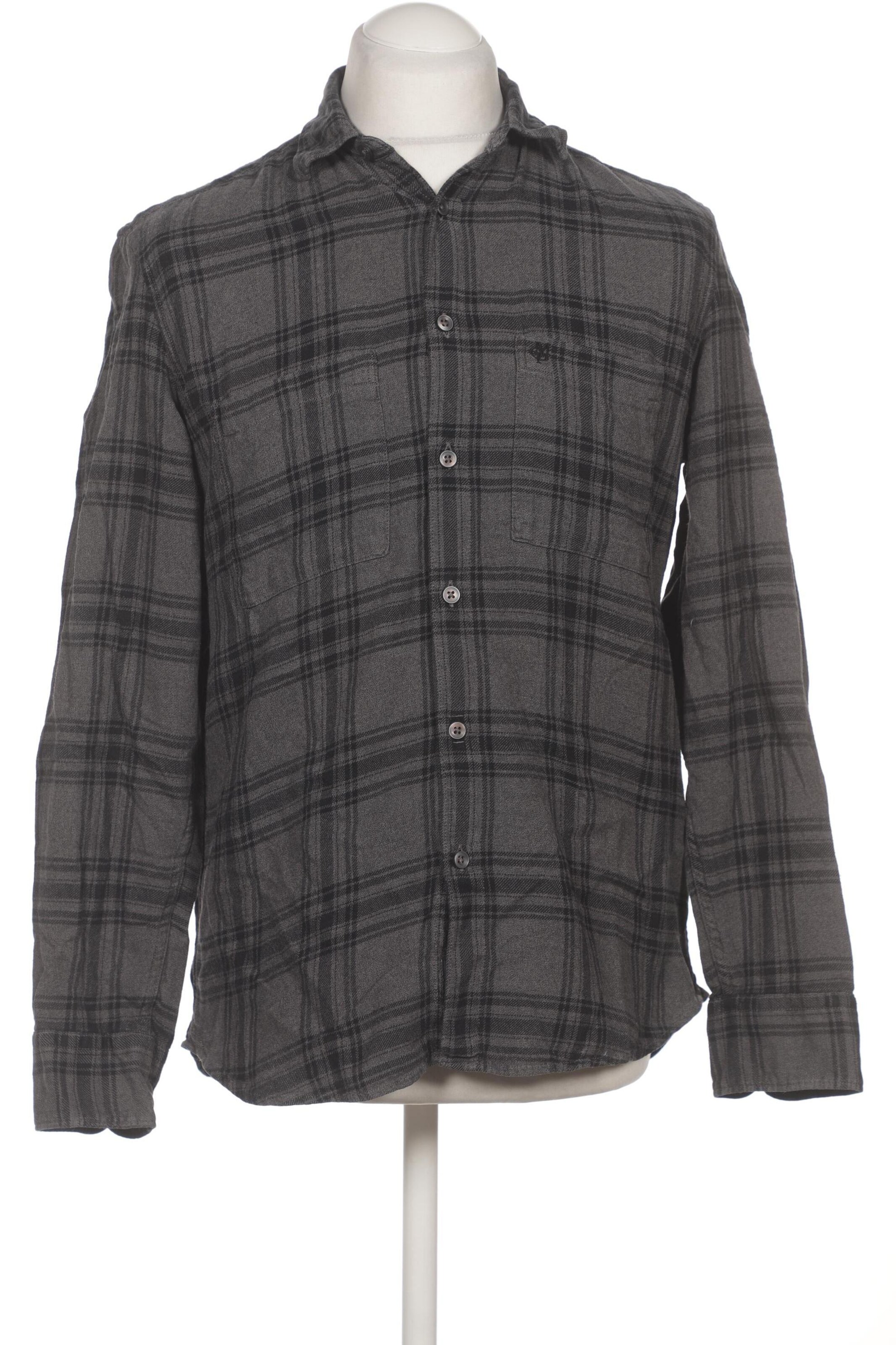 Marc O'Polo Button Up Shirt in M in Grey: front