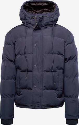 Veste d’hiver 'Everest' Superdry en bleu : devant