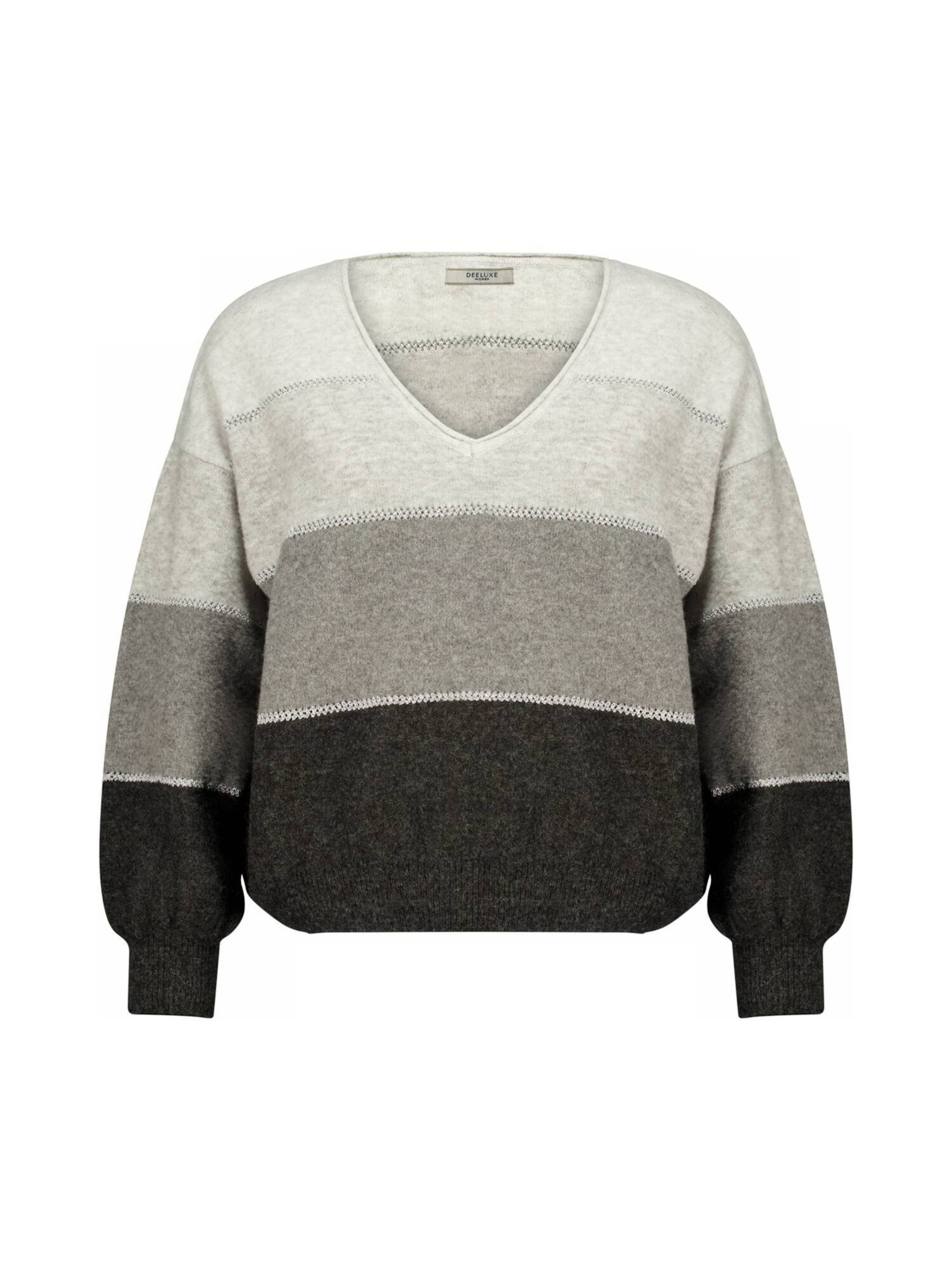 Pull-over 'LODINA' Deeluxe en gris : devant