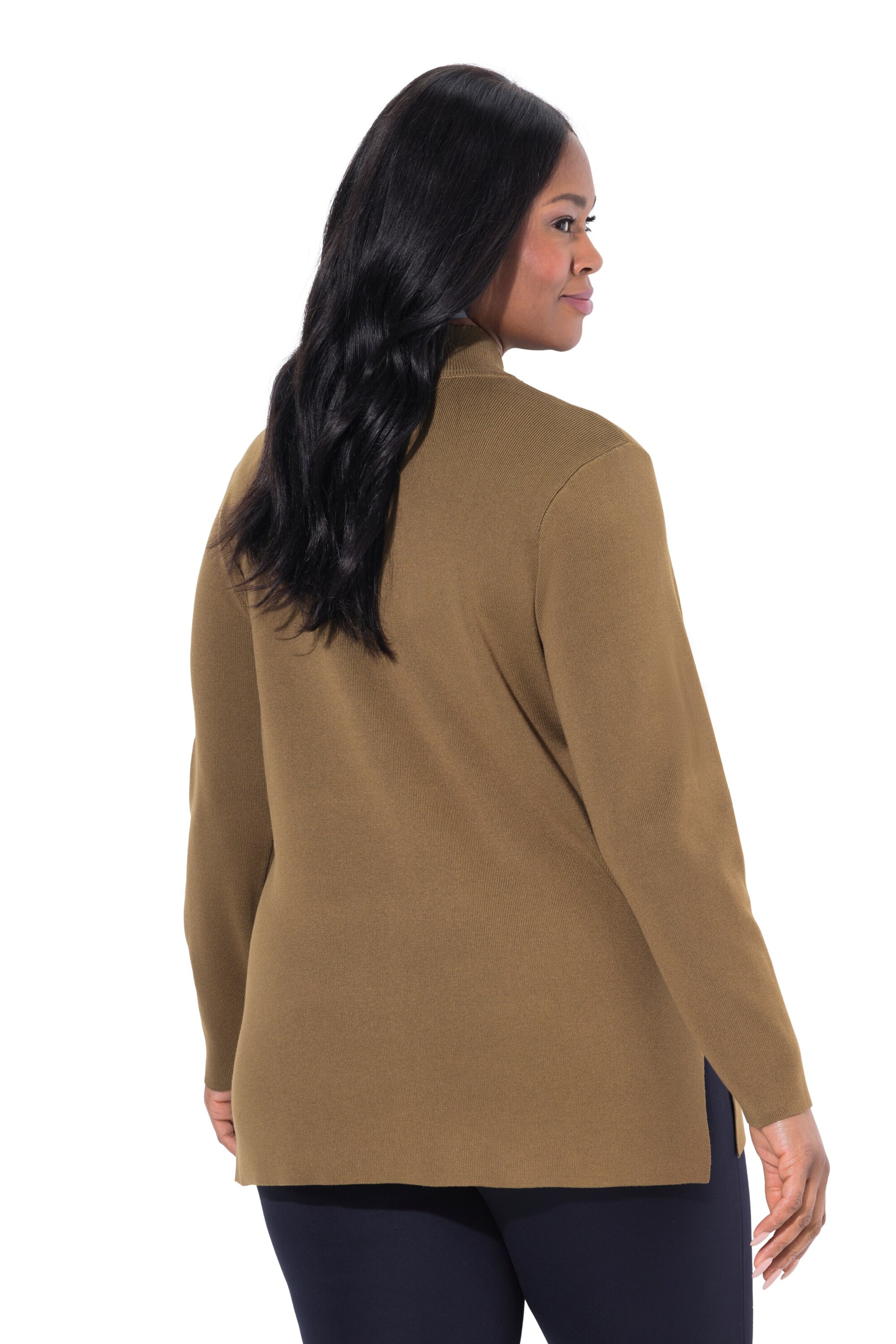 Ulla Popken Pullover in Braun