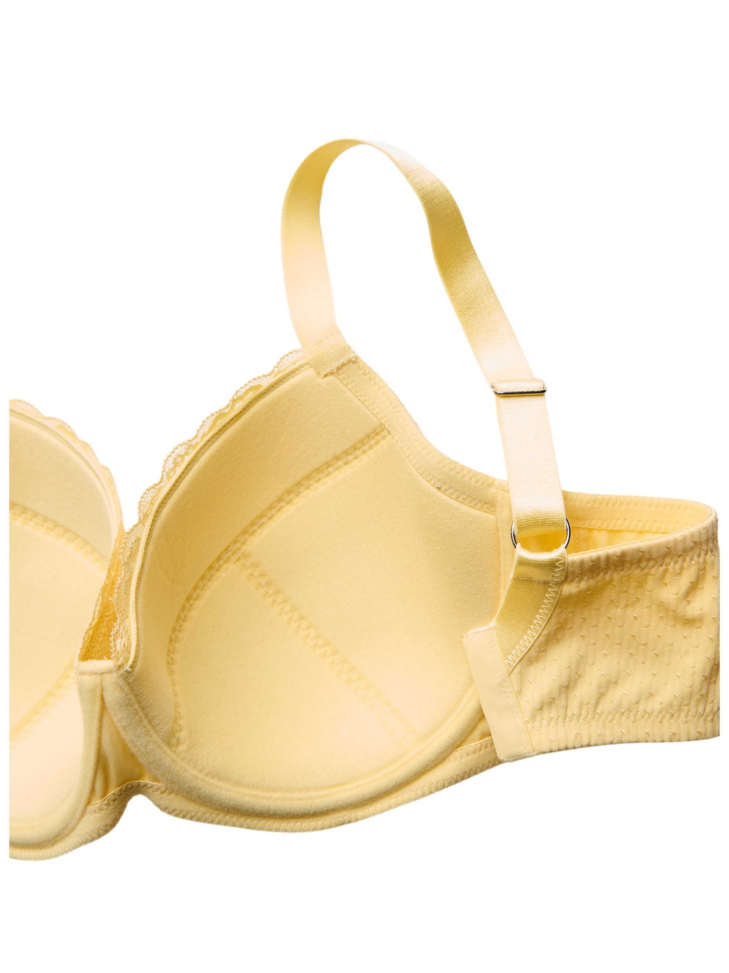 Devoted by Zizzi Бюстгальтер 'Lnoa' в Желтый