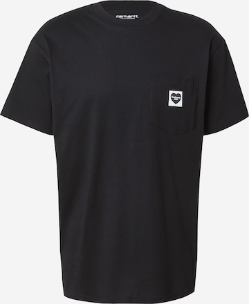 Maglietta di Carhartt WIP in nero: frontale