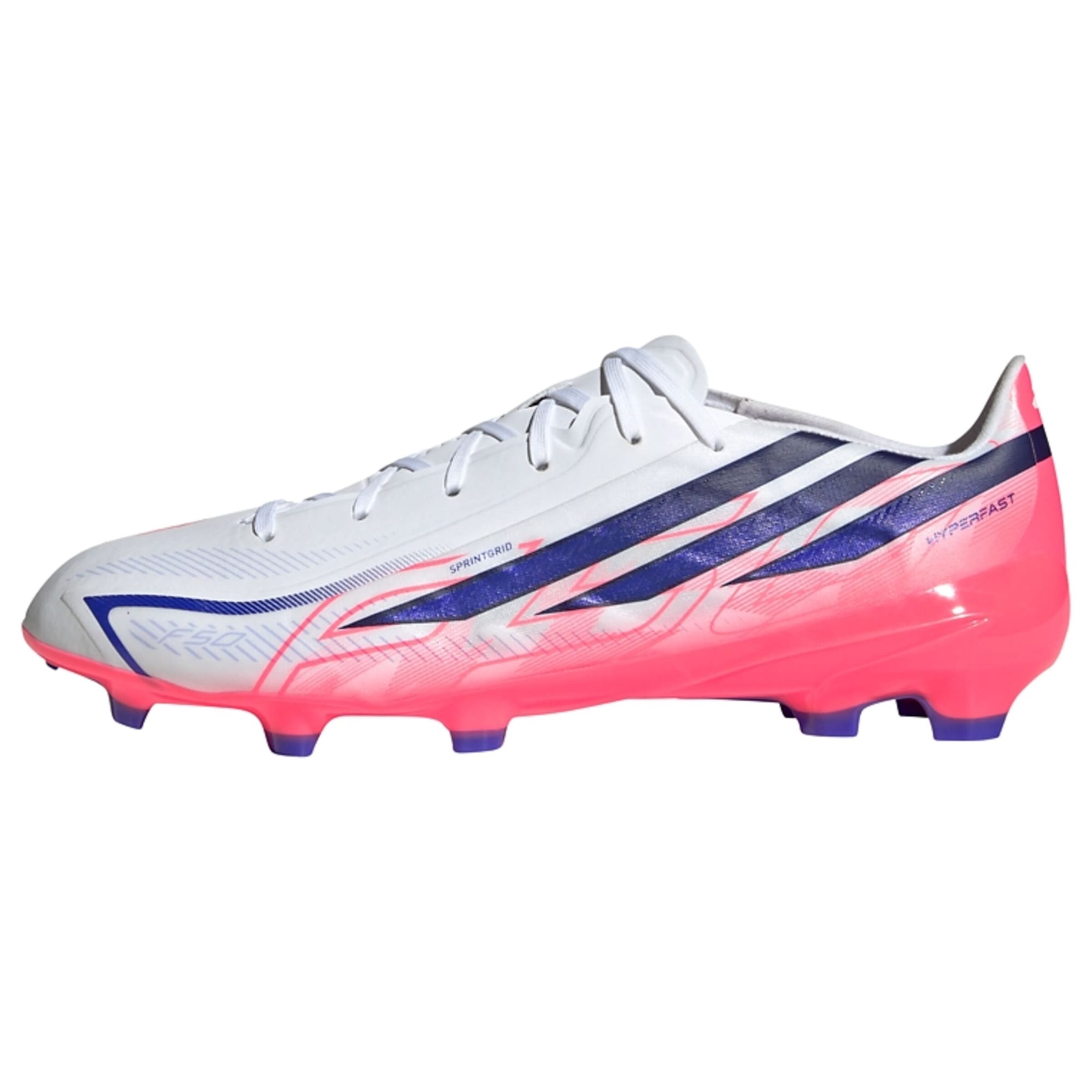 Scarpa da calcio 'F50 Hyperfast League' di ADIDAS PERFORMANCE in bianco: frontale