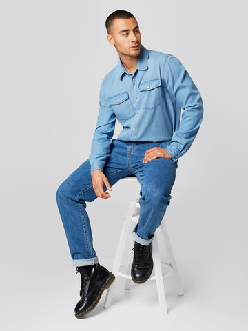 regular Jeans 'Bruno' di ABOUT YOU x Kevin Trapp in blu