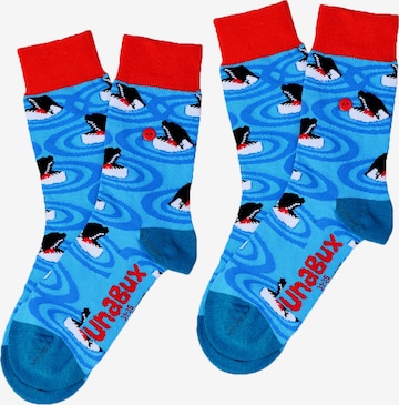 UNABUX Freizeitsocken ' Prints ' in Mischfarben: Vorderseite