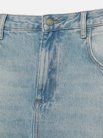 Pull&BearWide Leg/ Široke nogavice Traperice - plava boja