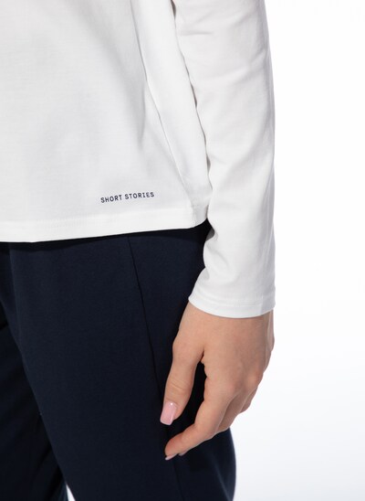 Camicia da notte Sanetta di colore bianco, Visualizzazione prodotti