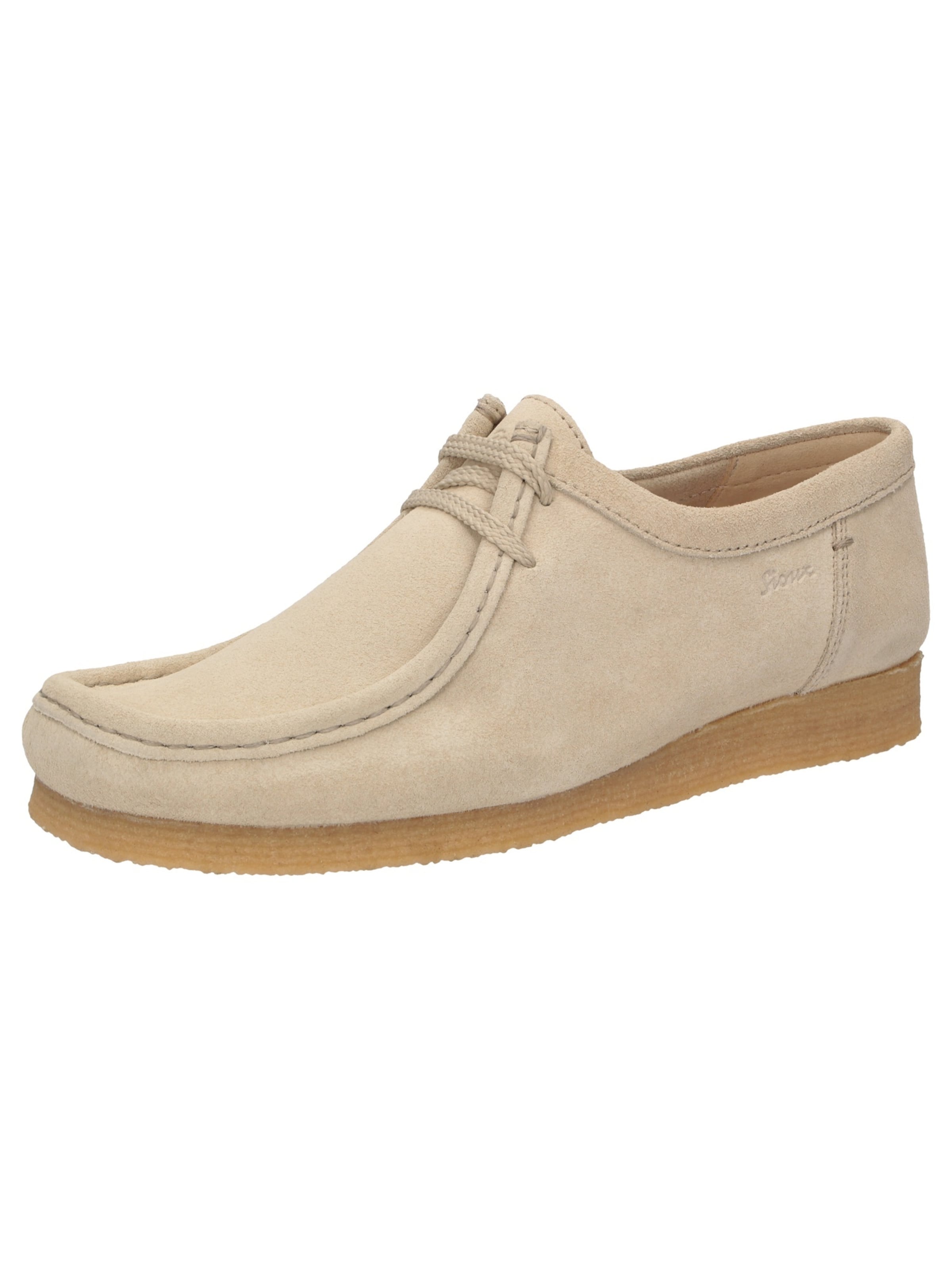 SIOUX Schnürschuh 'Grashopper-H-011' in Beige: Vorderseite