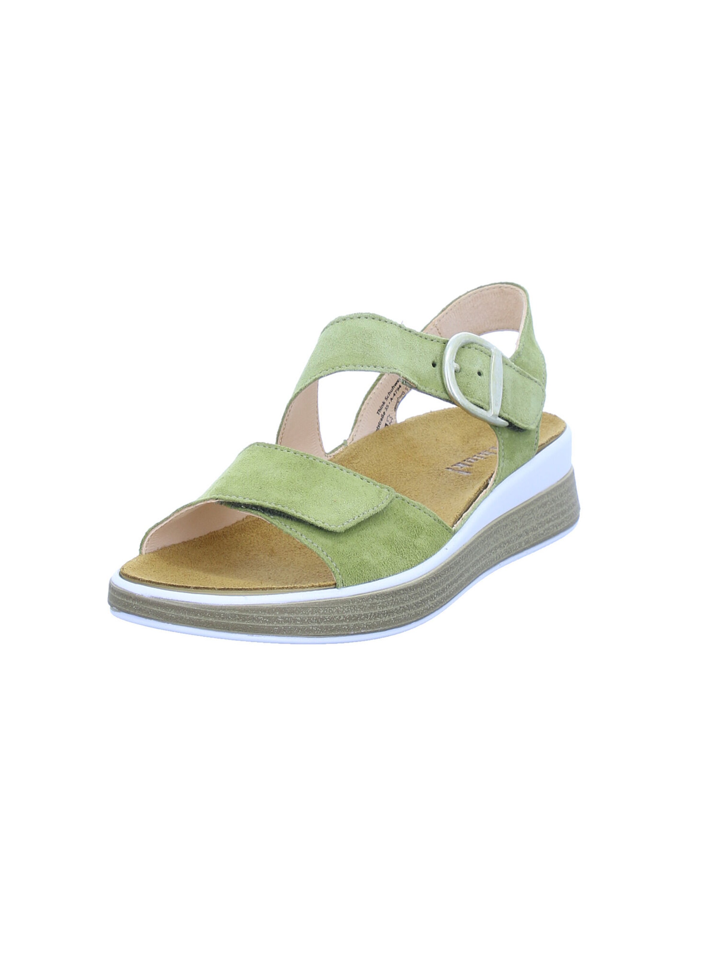 THINK! Sandale 'Meggie' in Grün: Vorderseite