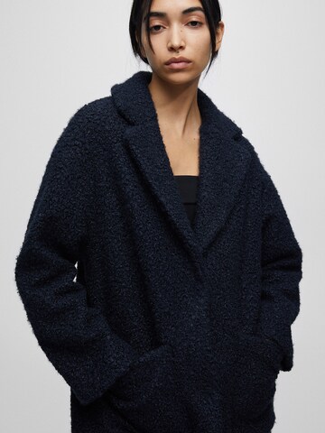 Pull&Bear Between-seasons coat in Blue