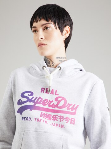 Superdry Суичър в сиво