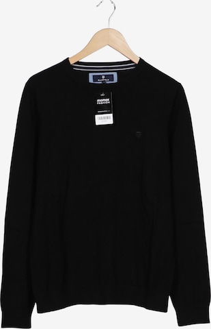 BASEFIELD Pullover M in Schwarz: Vorderseite