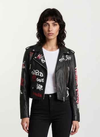 trueprodigy Overgangsjakke ' Noka ' i sort: forside