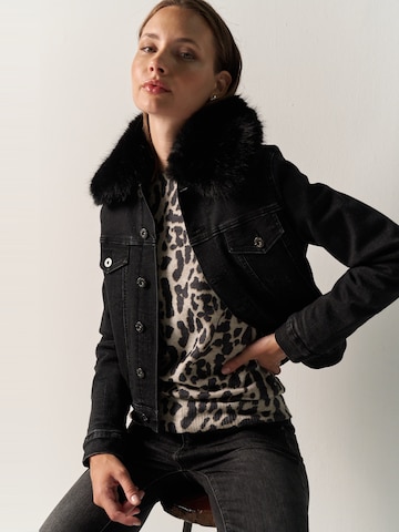 Veste mi-saison KOROSHI en noir