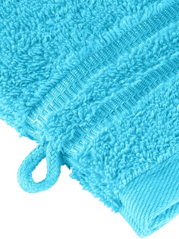 SCHIESSER Waschhandschuhe 'Milano' in Blau