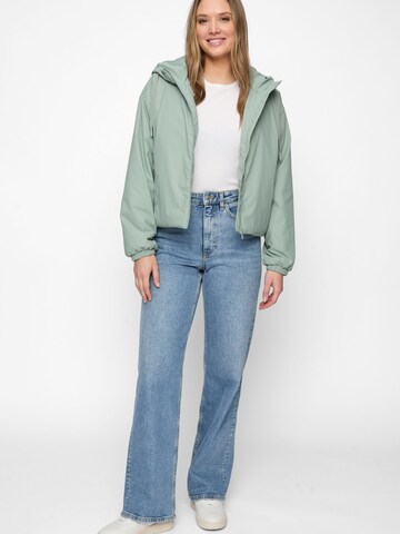 New View Tussenjas 'Pam' in Groen: voorkant