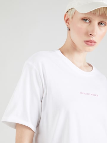 T-shirt 'Terina' MSCH COPENHAGEN en blanc