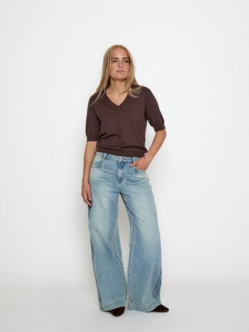 minus Top 'Milla' in Brown