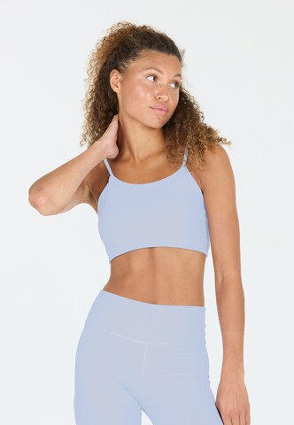 Athlecia Bralette Sports bra 'Bloom' in Blue: front