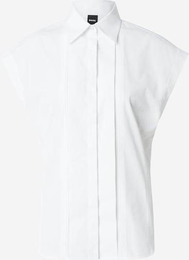 BOSS Pusero 'Bireny' värissä valkoinen, Tuotenäkymä