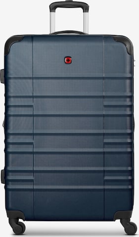 Valisette 'Amplar Evo' WENGER en bleu : devant