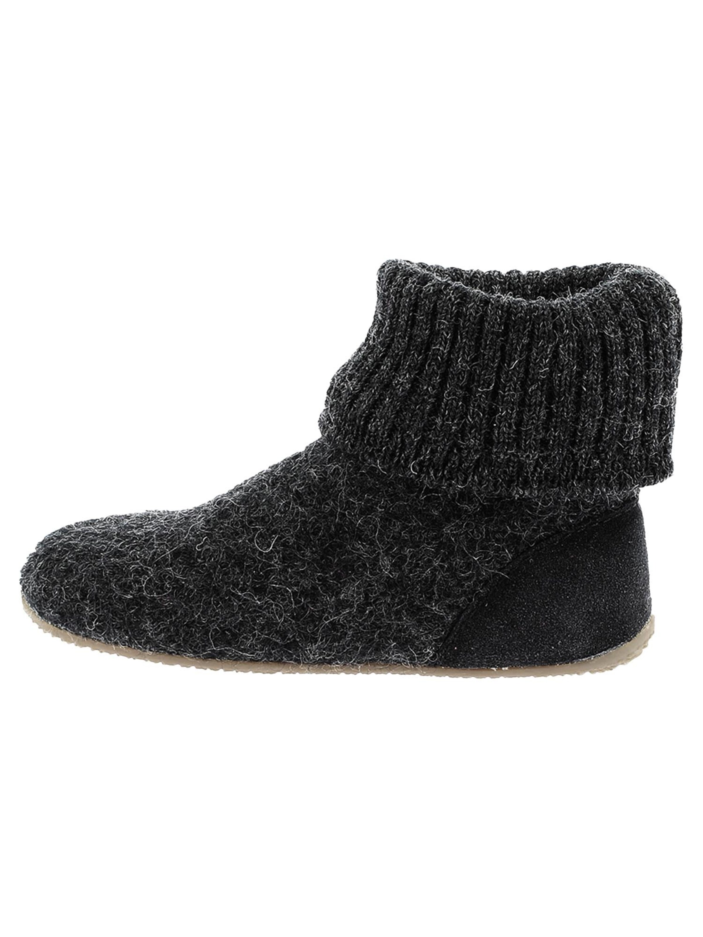 Living Kitzbühel Slipper 'Schurwolle' in Grey