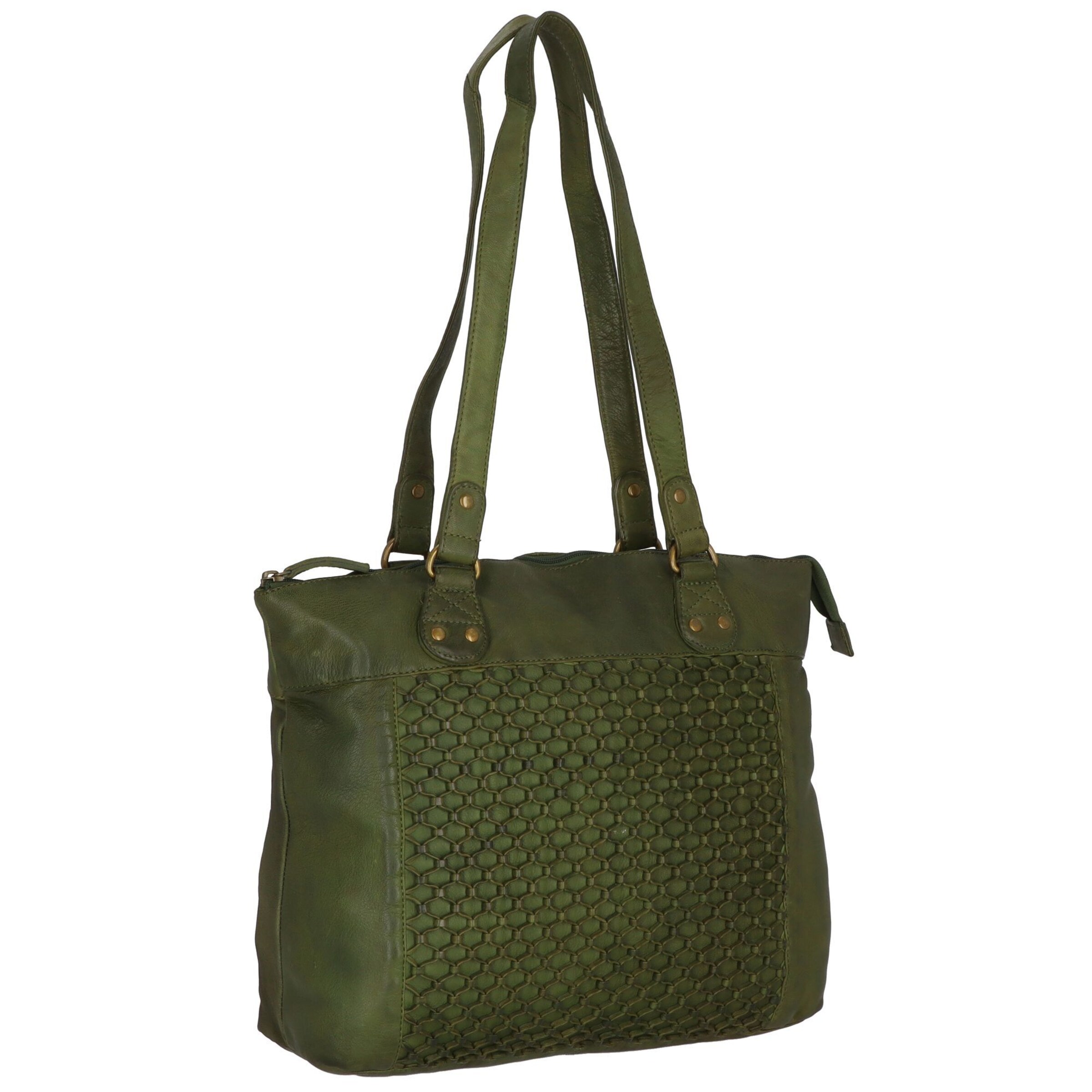 Greenland Nature Shoulder bag 'Femi & Nine' in Green