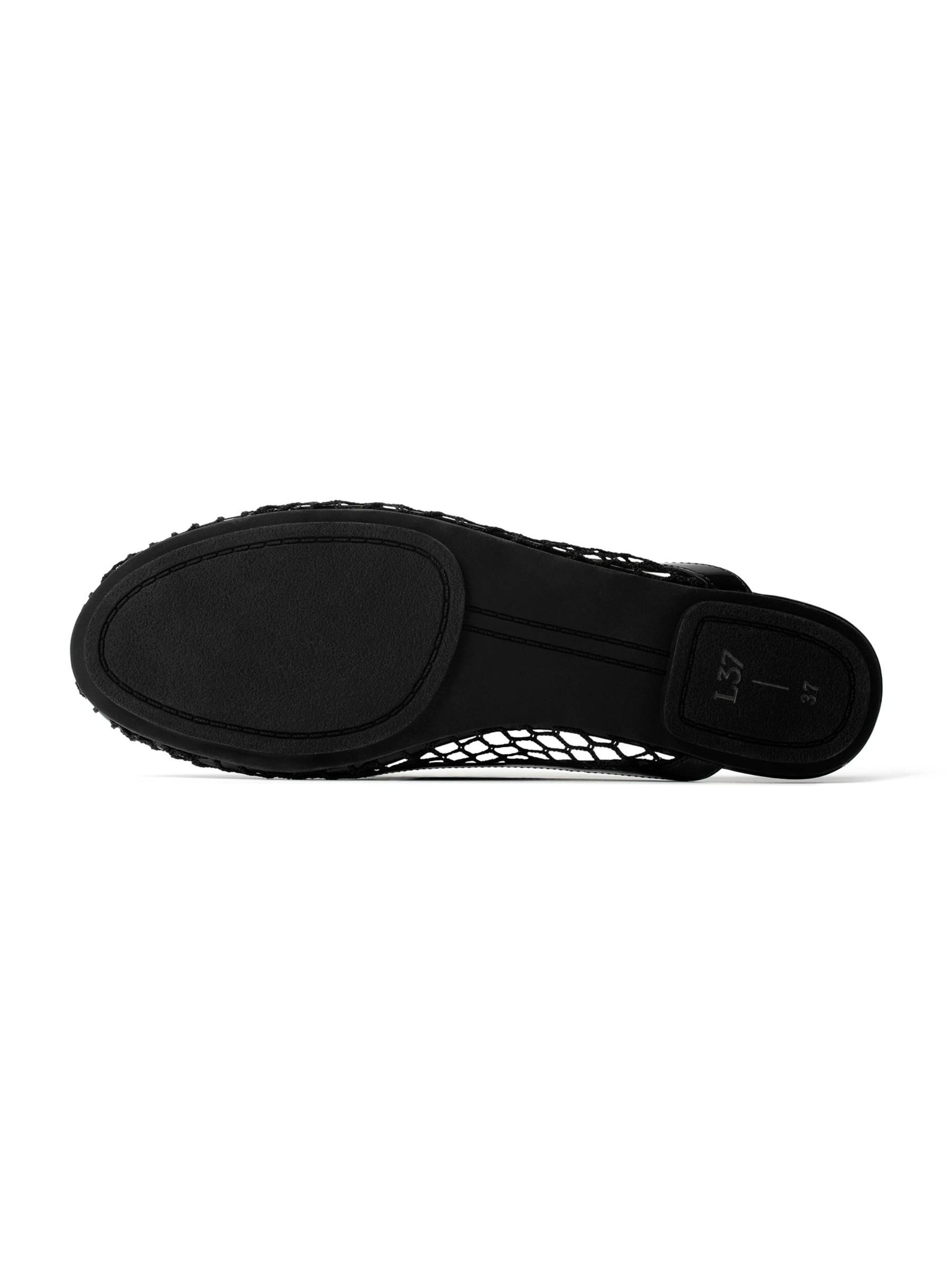L37 HANDMADE SHOES Slip-ons 'SANTORINI STEPS' in Black