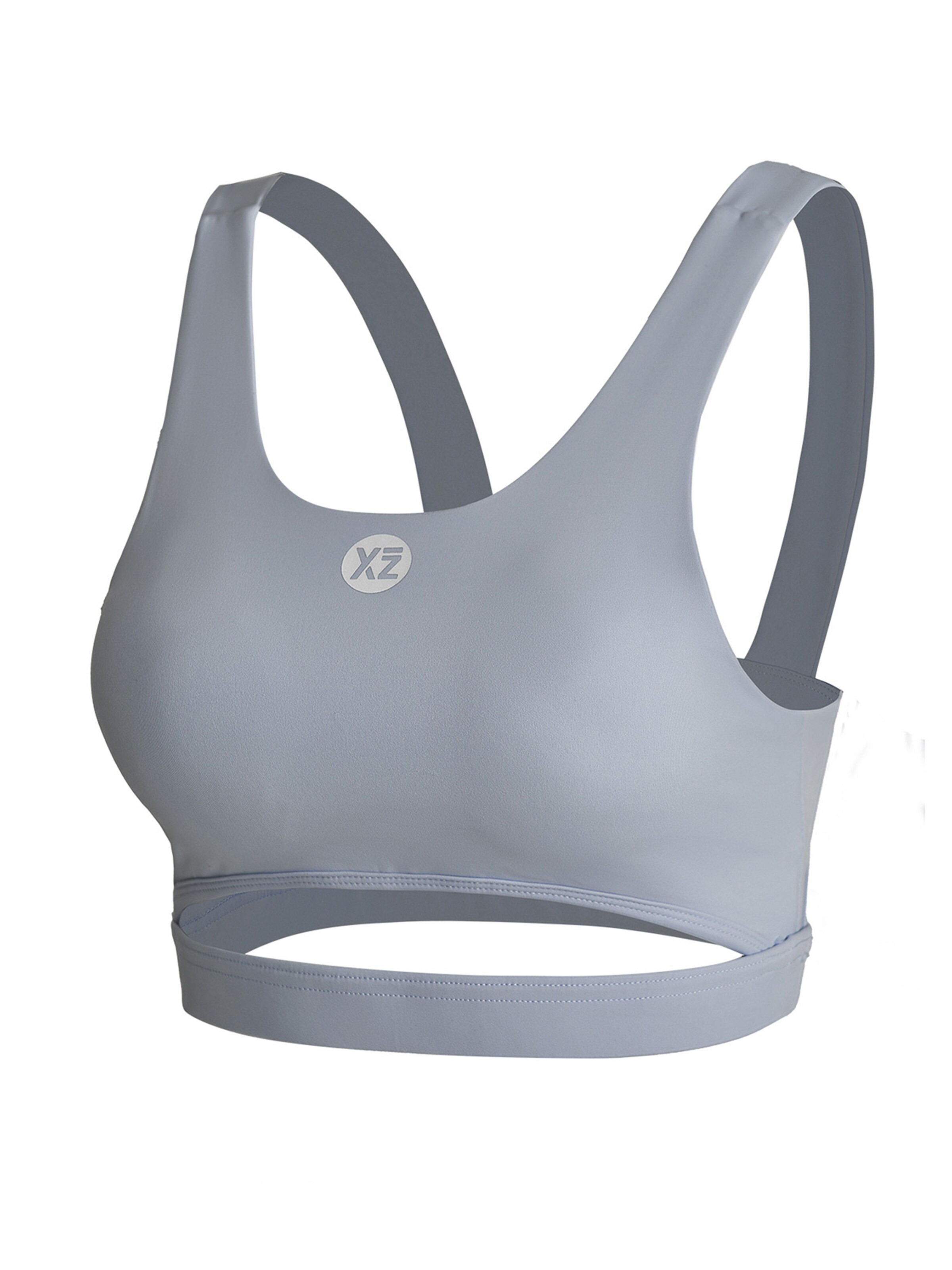 YEAZ Sportovní top 'Cherie' – šedá: přední strana