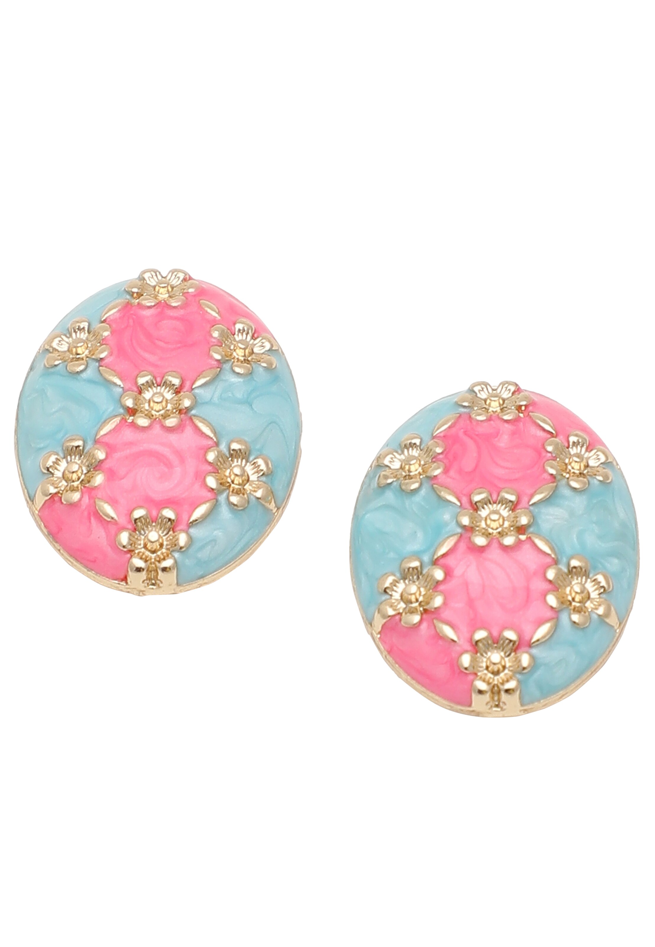 Boucles d'oreilles 'Harper Bc' SOHI en rose : devant