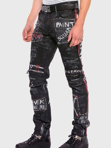 CIPO & BAXX Slimfit Jeans in Zwart