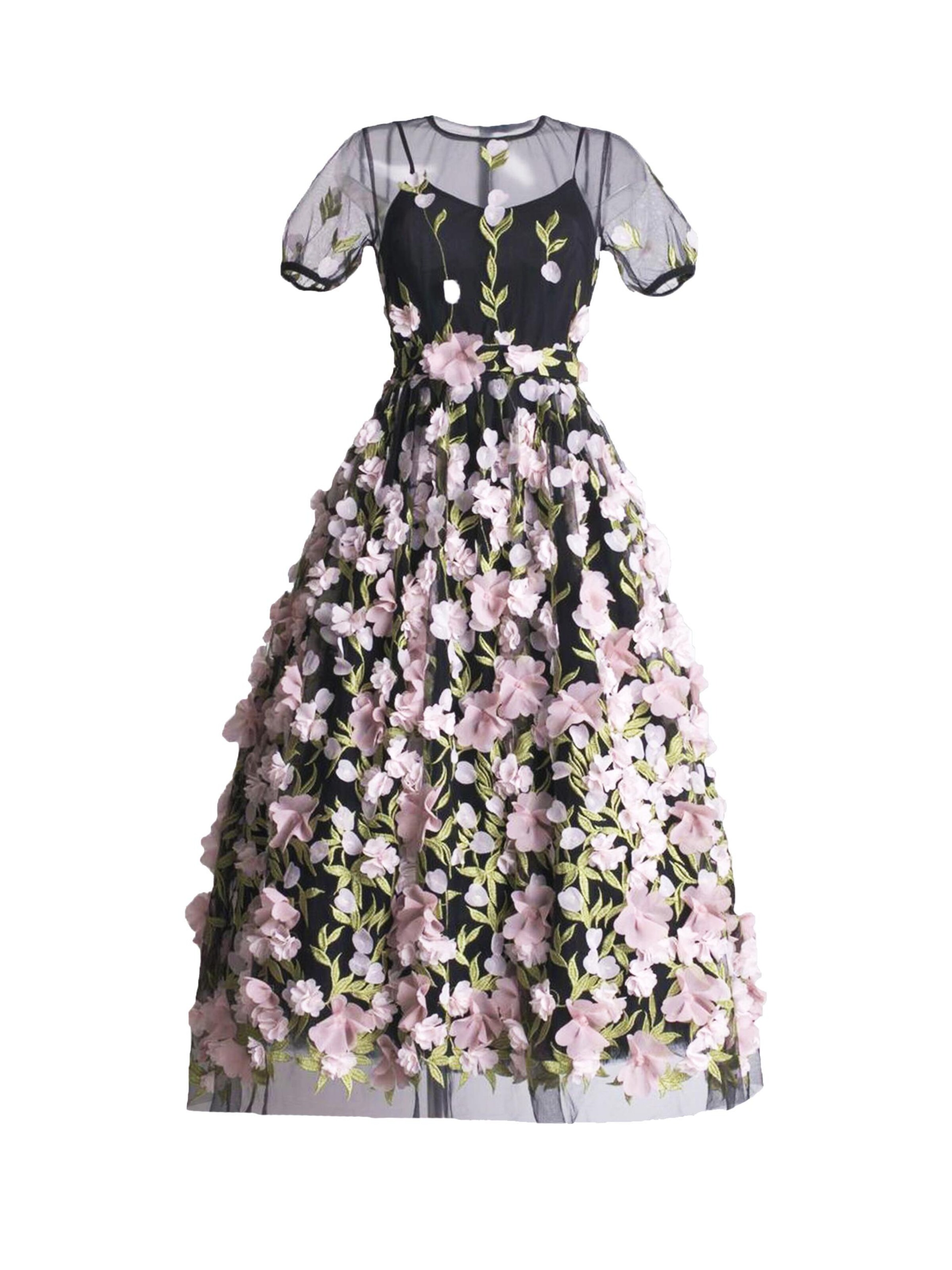 MATSOUR’I Evening Dress 'Fabiola' in Mixed colors: front