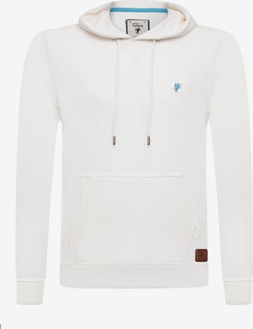 DENIM CULTURE Sweatshirt in White: front