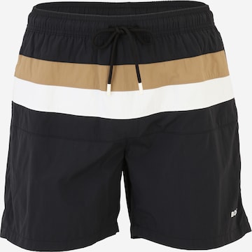 BOSSKupaće hlače 'Louis' - crna boja: prednji dio