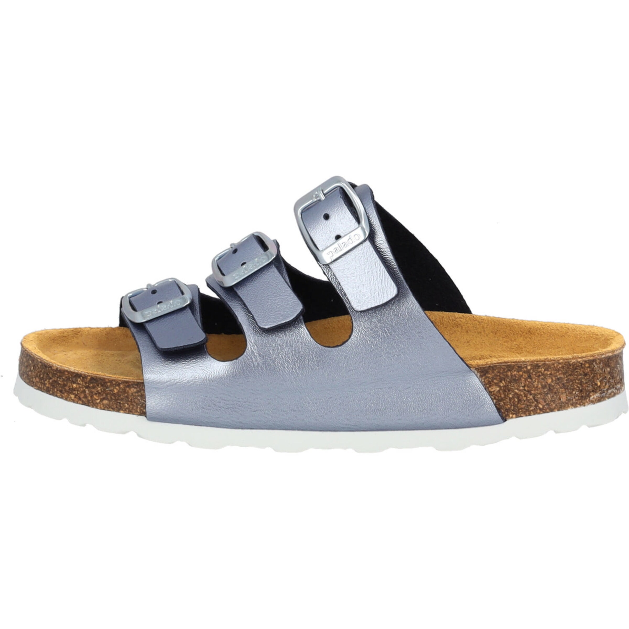 Palado Pantolette 'Capri' in Blau: Vorderseite